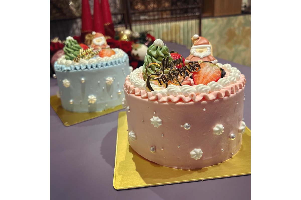 クリスマスケーキの画像