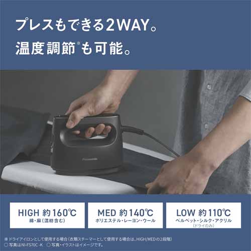 衣類スチーマーの画像