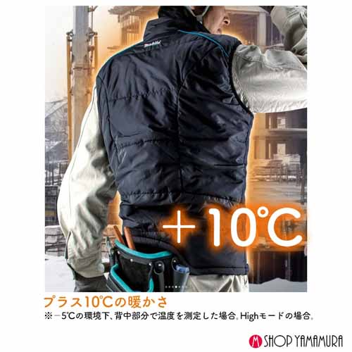 暖房ベストの画像