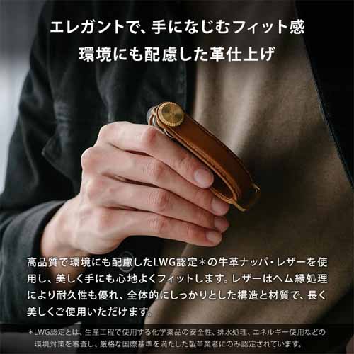 レザーキーホルダーの画像