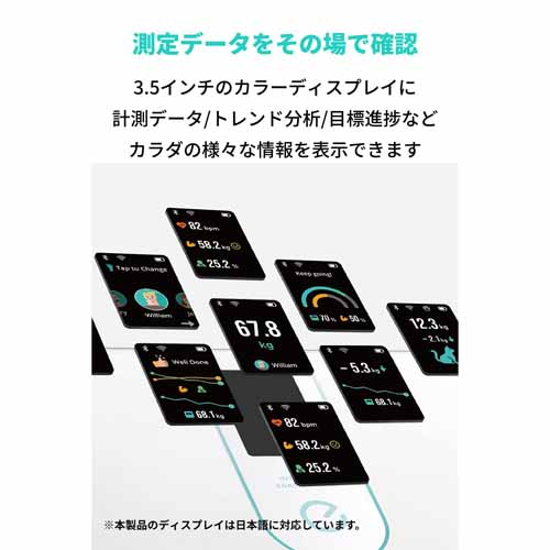 体組成計の画像