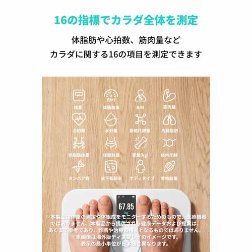 体組成計の画像