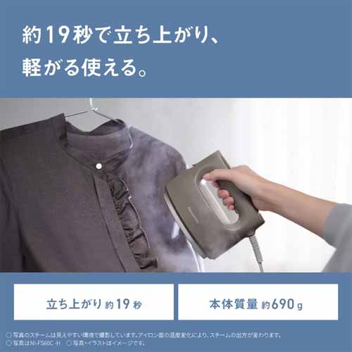 衣類スチーマーの画像