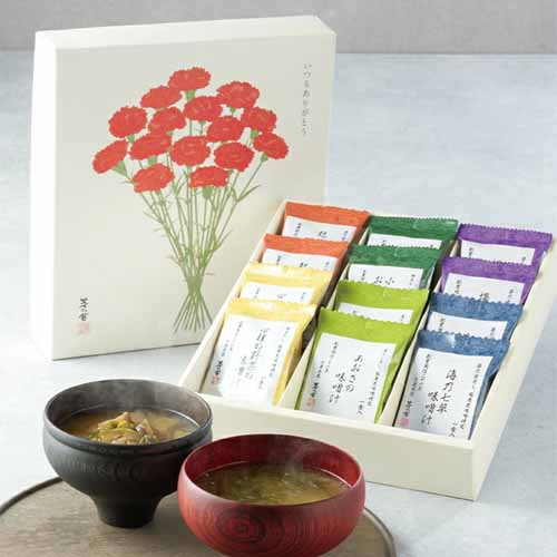 フリーズドライ味噌汁ギフトの画像