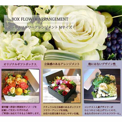 ボックスフラワーに関する画像