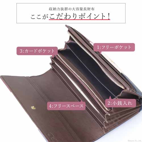 トリコロールカラーの長財布に関する画像