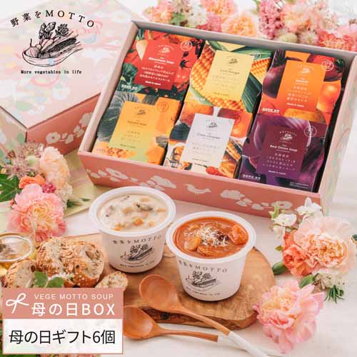 野菜をMOTTOスープセットの画像