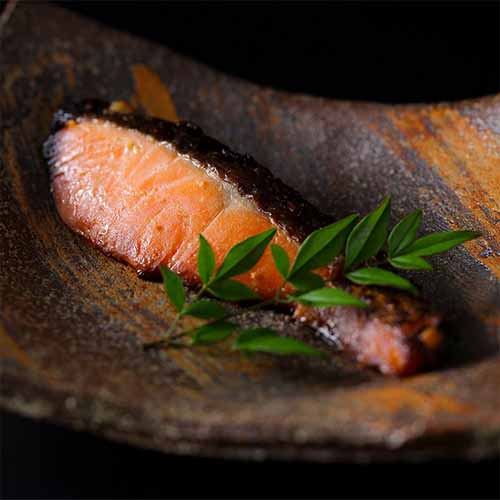 下鴨茶寮の西京焼きセットに関する画像