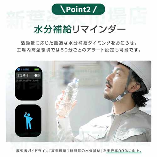 熱中警戒アラートバンドに関する画像