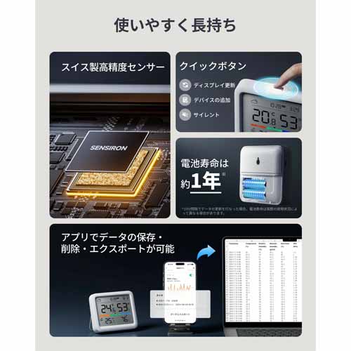 温湿度計に関する画像