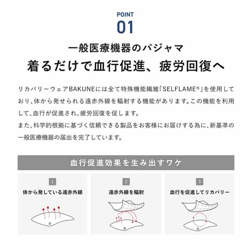 リカバリーウェアの画像