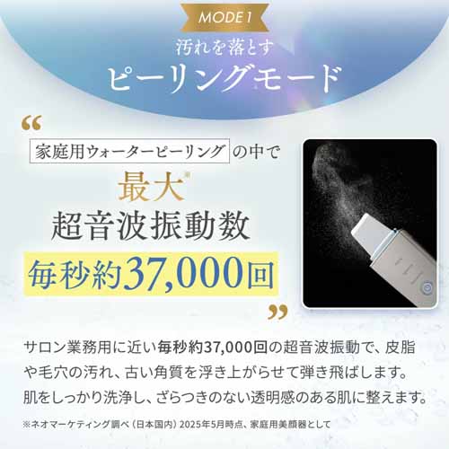 ウォーターピーリングの画像