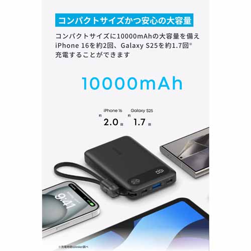 モバイルバッテリーの画像