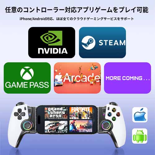 スマホ用コントローラーの画像