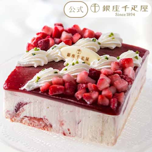 いちごアイスケーキの画像
