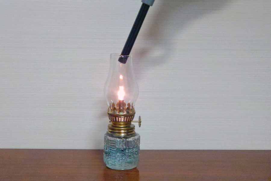 オイルランプの使い方