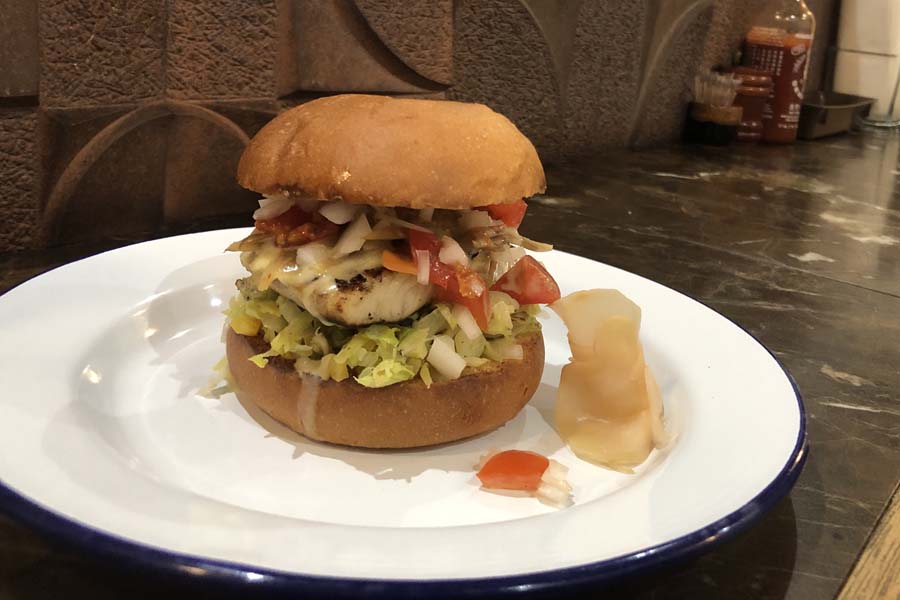 西京焼きの最強バーガー